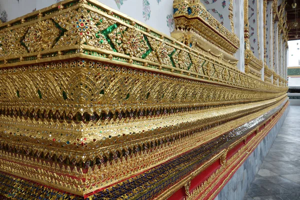 Detalhe do templo de Wat Arun. Banguecoque — Fotografia de Stock