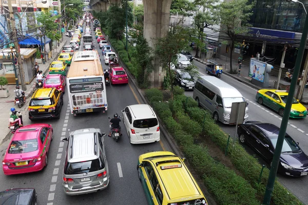 Trafiken skick i Bangkok — Stockfoto
