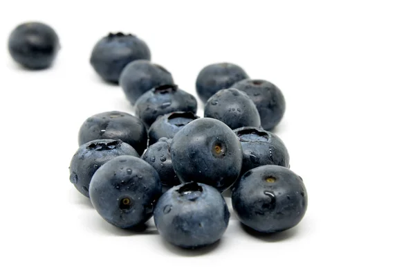 Tasty blueberries isolated — Stock Photo, Image