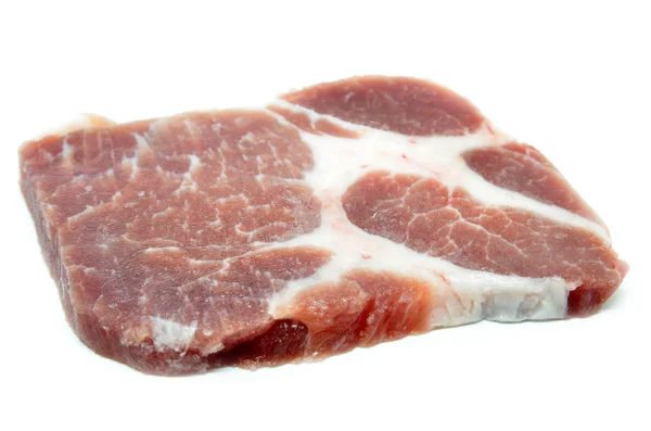 Φέτες χοιρινού κρέατος φιλέτο χοιρινό κρέας — Φωτογραφία Αρχείου