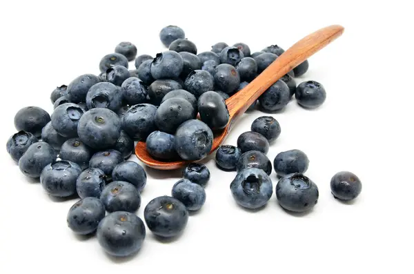 Tasty blueberries isolated — Stock Photo, Image