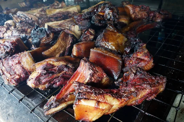 Sinalau Bakas, rodzimej żywności Borneo — Zdjęcie stockowe