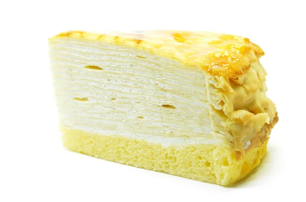 Vanilla crape cake — Stock Photo, Image