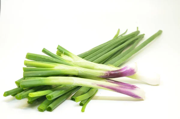 Fresh spring onions — Stock Photo, Image