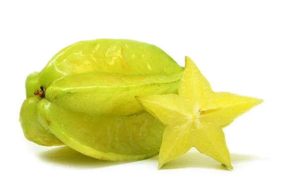 Karambola owoców Star lub jabłka star — Zdjęcie stockowe