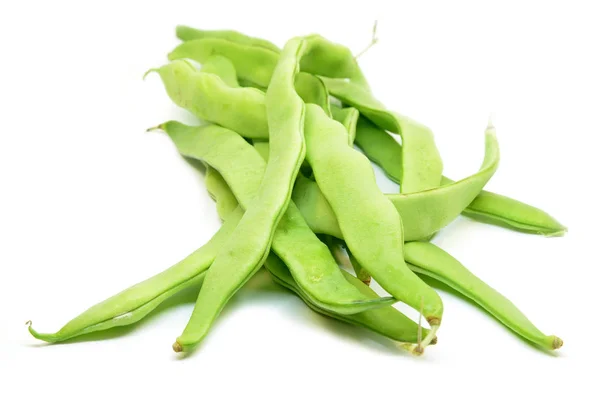 Fresh green hyacinth beans — Stock Photo, Image