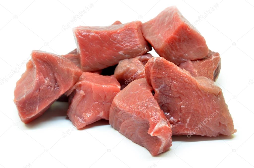 Raw beef meat 