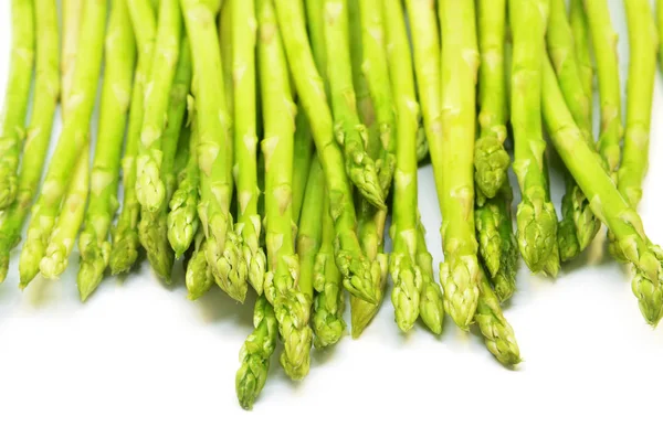 Bundle of green asparagus shoots — Stock Photo, Image