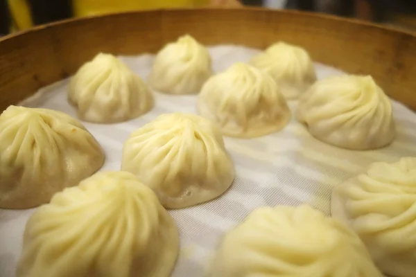 Bolinho de sopa tradicional Xiao Long Bao — Fotografia de Stock