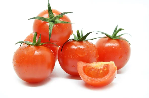 Red cherry tomato — Stock Photo, Image