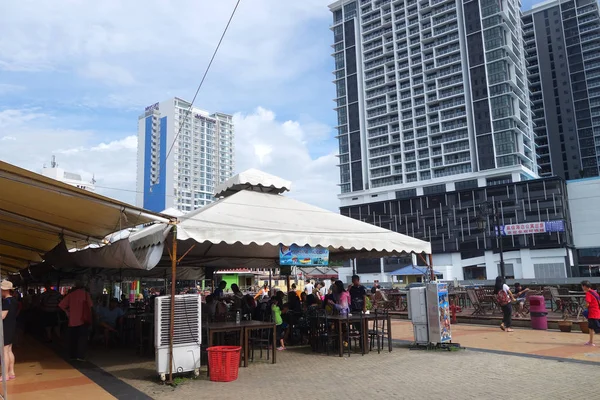 Jesselton Point Waterfront at Kota Kinabalu ,Sabah — Stock Photo, Image