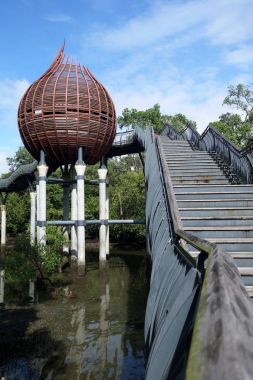 Sungei Buloh sulak rezerv p içinde bulunan kingfisher pod