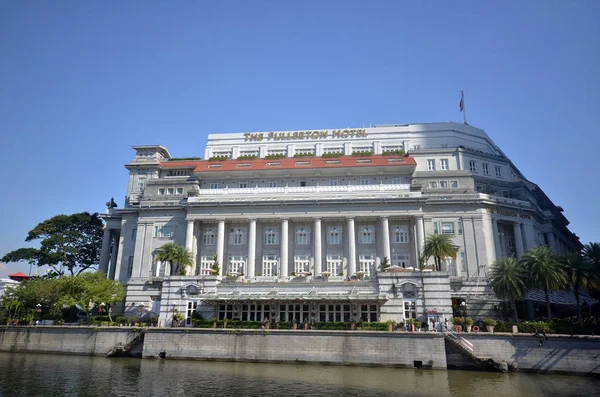 Fullerton Hotel Singapur — Stok fotoğraf