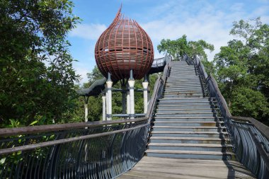 Sungei Buloh sulak rezerv p içinde bulunan kingfisher pod