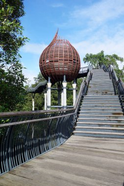 Sungei Buloh sulak rezerv p içinde bulunan kingfisher pod