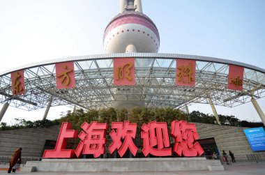 Şangay Oriental pearl tower