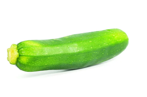 Zucchini eller squash isolerade — Stockfoto