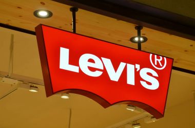 Levi Strauss ve co tabela ve Logo paradigma Mall, Johor Bahr