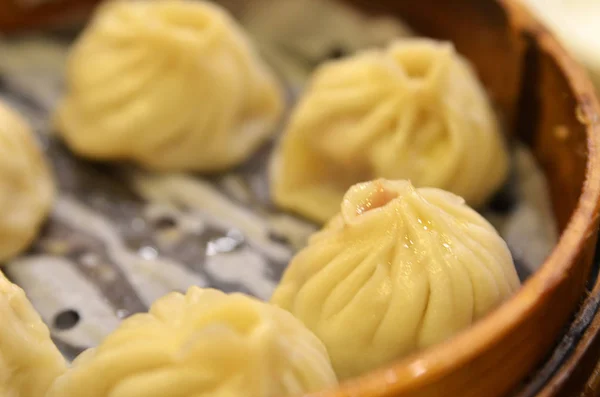 Bolinho de sopa tradicional Xiao Long Bao — Fotografia de Stock