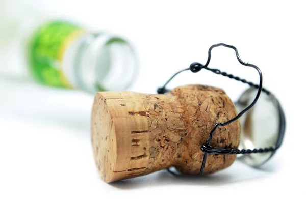 Cork dari botol sampanye — Stok Foto