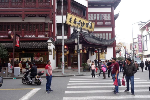 Jardín Yu en Shanghai — Foto de Stock