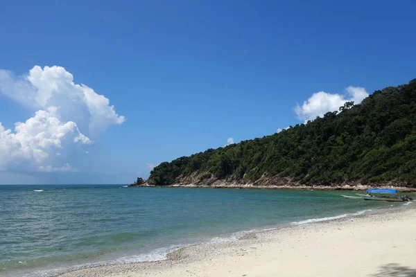 景观图的热带海滩 — 图库照片