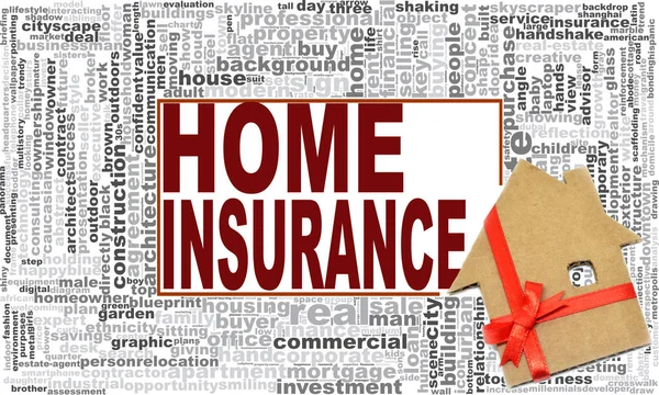 Home Insurance word cloud — Stock Photo, Image