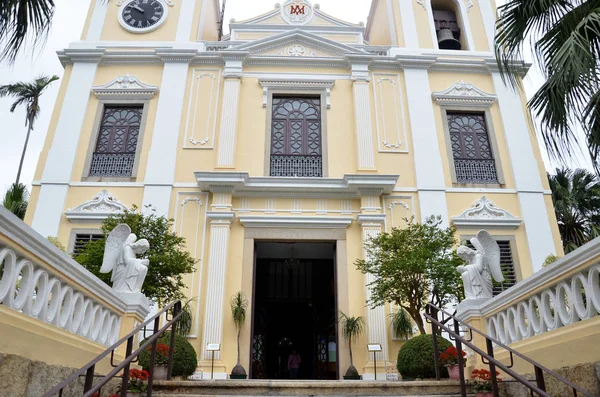 Kościół św Wawrzyńca w Makau — Zdjęcie stockowe