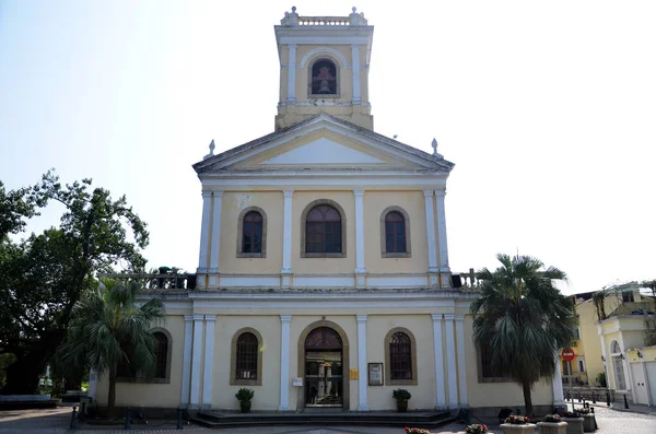 Unsere Dame der Carmo-Kirche im Taipa-Dorf Macao — Stockfoto