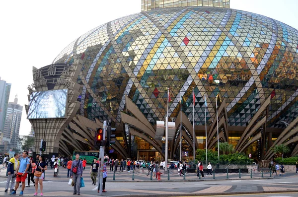 Grand Lisboa Hotel di Macau — Stok Foto