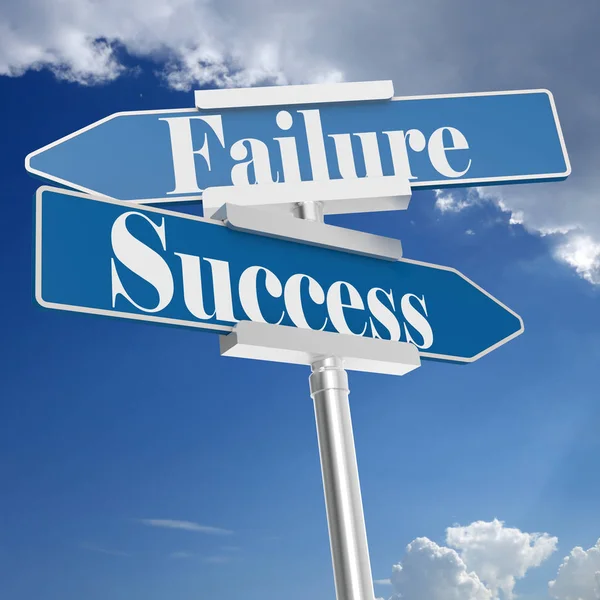 Success or Failure signs — Stock Photo, Image