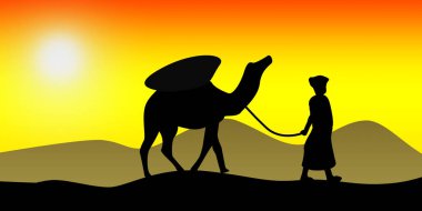 kum tepeleri gidiş deve karavan