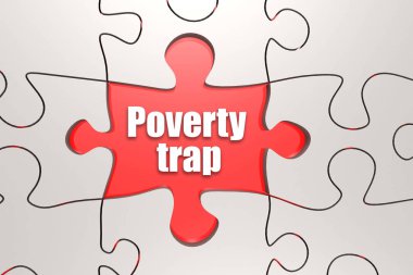 Yoksulluk yapboz hakkında tuzak kelimesi