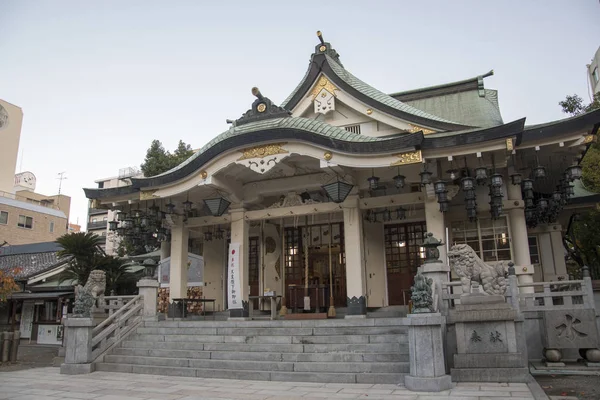 Namba Yasaka Shrinein Osaka, Japonia — Zdjęcie stockowe