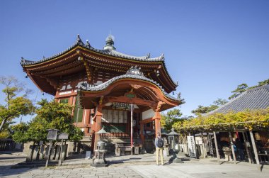 Nanendo (Güney Yuvarlak Salonu) Japonya 'nın Nara kentindeki Kofukuji' de.