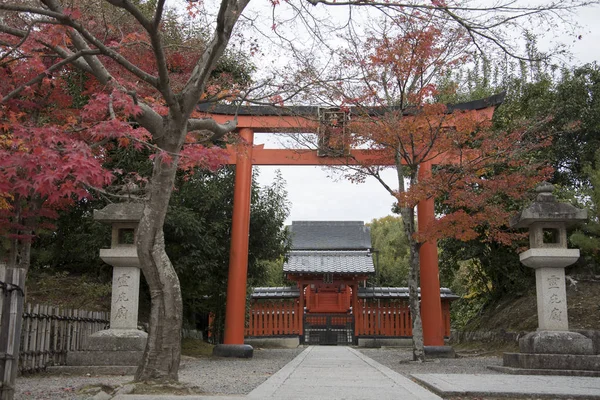 位于京都阿拉山天宇的美丽的禅园 — 图库照片