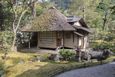 Kyoto 'daki Kodaiji tapınağındaki Ihoan çay evi.