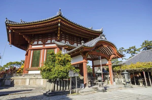 Nanendo (Południowa Okrągła Hala) w Kofukuji w Nara, Japonia. — Zdjęcie stockowe