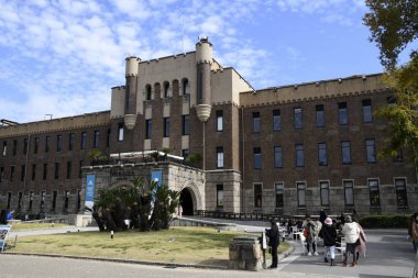 Osaka 'daki eski Osaka Şehir Müzesi