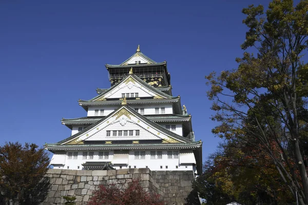 Zamek Osaka w osaka, Japonia — Zdjęcie stockowe