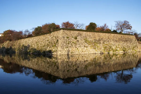秋天的西吉城堡的护城河 — 图库照片