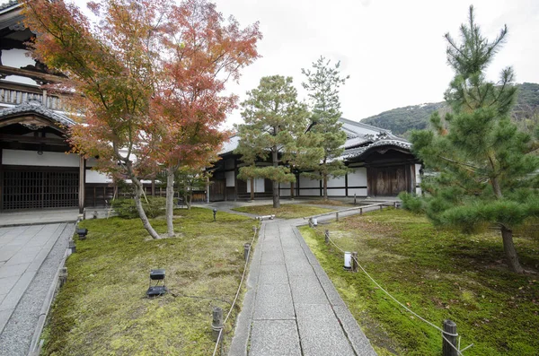 Giardino zen al tempio Kodai di Kyoto — Foto Stock