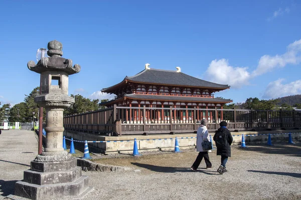 Chu-kondo (Centralna Złota Sala) na świątyni Kofukuji w Nara, Japonia — Zdjęcie stockowe