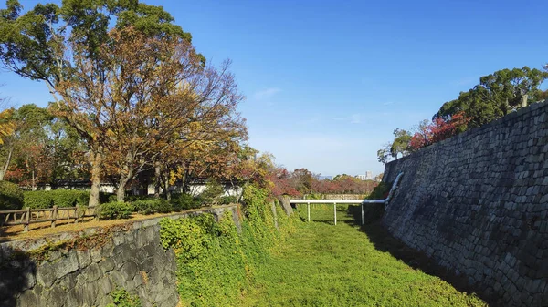 Fortification around Osaka Castle for protection — Stock Photo, Image