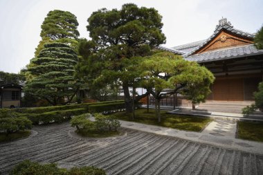 Ginkaku-ji Gümüş Köşkü Kyoto, Ja 'da sonbahar sezonu boyunca