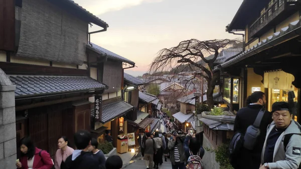 Ulica Sanneizaka w Kioto — Zdjęcie stockowe