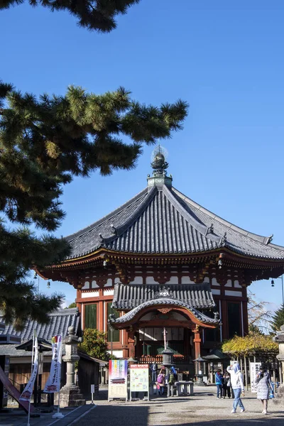 Nanendo (Güney Yuvarlak Salonu) Japonya 'nın Nara kentindeki Kofukuji' de. — Stok fotoğraf