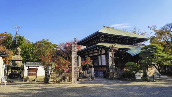 Ναός Σιτενότζι στην Οσάκα της Ιαπωνίας — Φωτογραφία Αρχείου