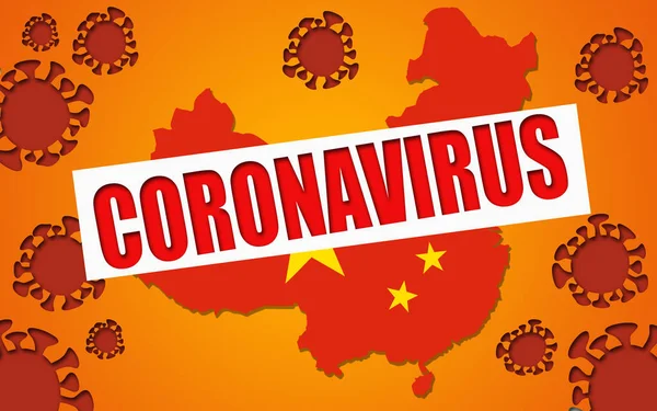 Wuhan coronavirus 2019-ncov koncept — Stock fotografie