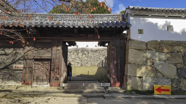 Porte du château de Himeji château à Hyogo, Japon — Photo